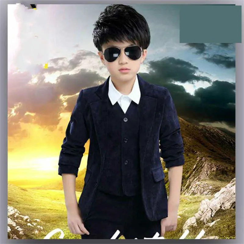 3 шт. однобортный пиджак жилет и брюки для мальчиков|kids blazer boys|blazer boykids |