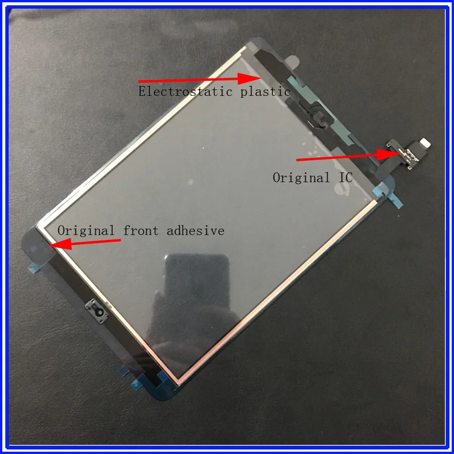 

Original Tested Touch Glass For Ipad Mini 1 Mini 2 A1432 A1452 A1455 A1489 Touch Screen Digitizer With IC