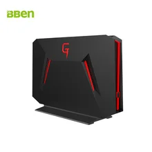 BBEN Mini PC Gaming Box Windows 10 Intel I7 7700HQ NVIDIA GTX1060 GDDR5 8GB RAM 128G SSD HDMI DP WiFi Mini Gaming Computer GB01