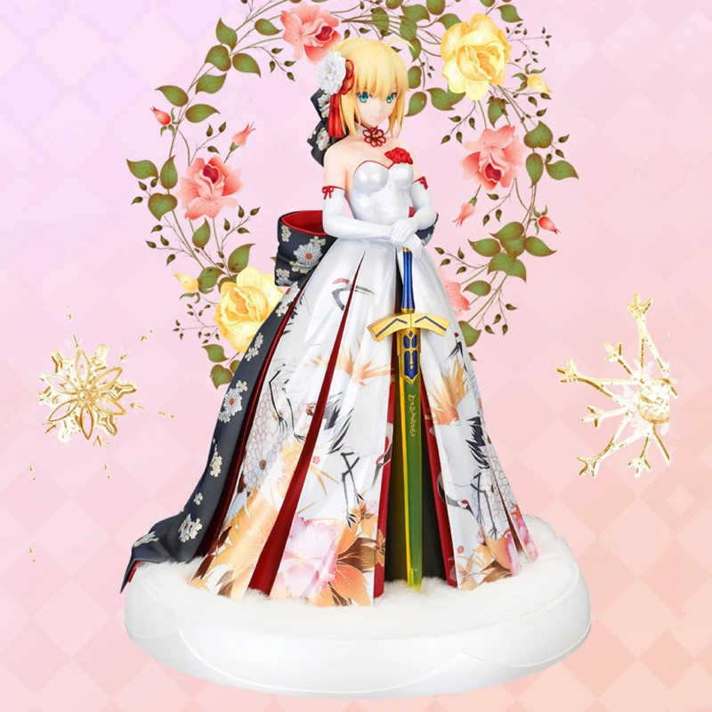 ALTER FATE SABER Zephyr dress Altria Pendragon Fate stay night action figure Fate zero(15)