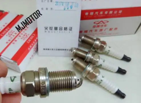

(3pcs/kit) spark plugs set for Chinese CHERY QQ / QQ3 SQR372 472 1.1L engine Auto car motor parts S11-3707100
