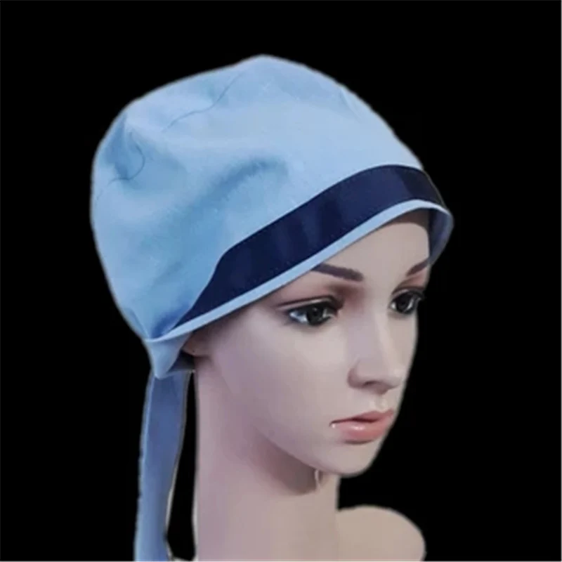 Alx-печатных хирургические шляпа женский доктор медсестра шляпа операционной шляпа стоматологический салон красоты работы шапка тыква шляпа мужской и женские