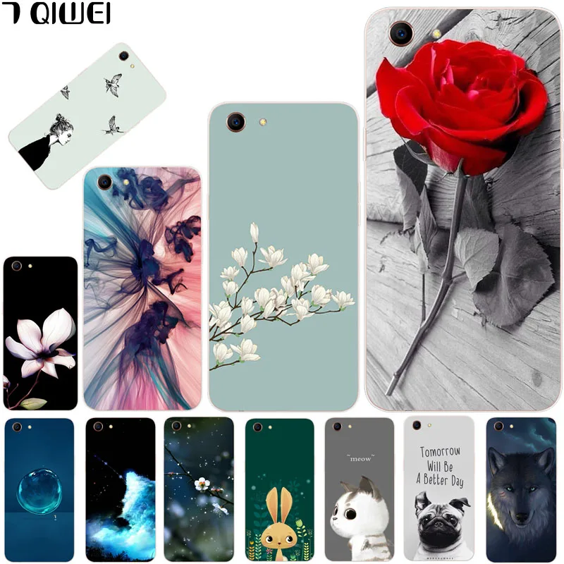

For VIVO Y81 Case Silicone Cute Fish Animal Phone Case For Vivo Y81 Y 81 1808 Cover TPU Soft 6.22 inch Funda for VIVOY81 SLIM