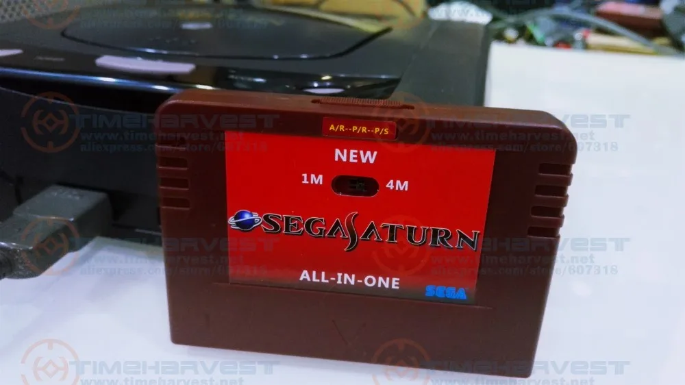 

NEW-ALL-IN-1 SEGA SATURN Game Card SS cartridges with Direct reading Accelerator Goldfinger function Pseudo KAI 4MB 8MB memory