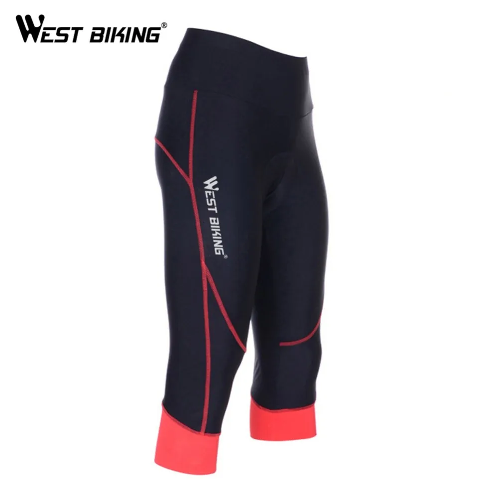 

WEST BIKING Women Cycling Shorts With 3D Sponge Padded Design Wicking Cycling Jersey Ciclismo Ropa Ciclismo Clothing Bike Shorts