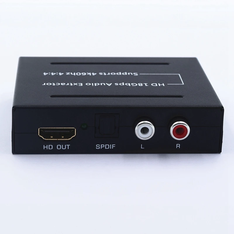 Hdmi к Hdmi 4 к x 2 к + Spdif + Rca стерео L/R аналоговый аудио конвертер приемный распределитель (США Plug)