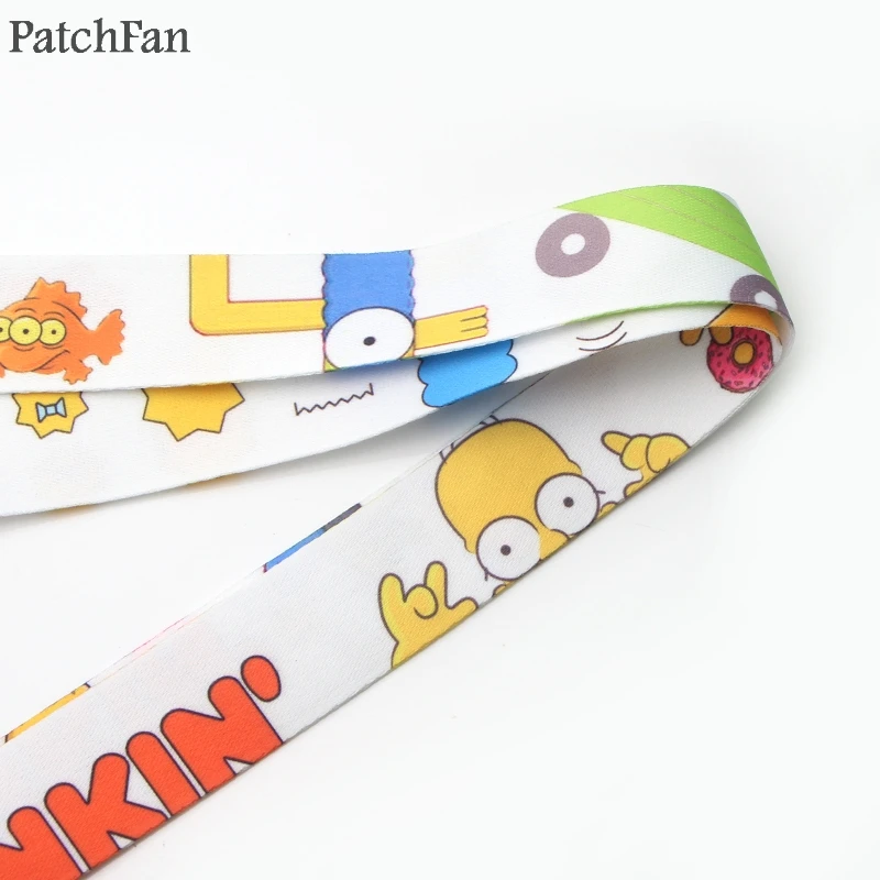 Patchfan мультфильм детские брелоки брелок талреп лямки лента шейный ремешок para