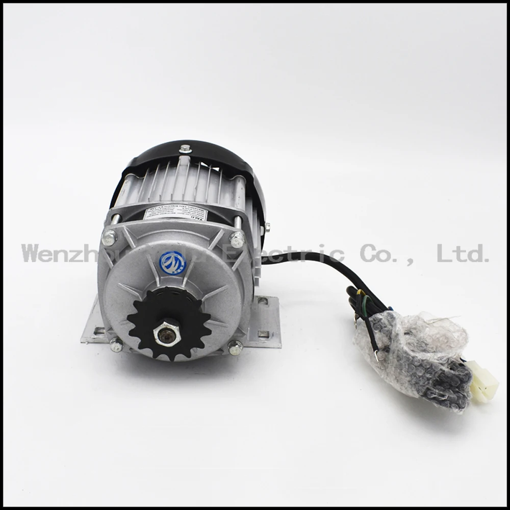 Discount Small and medium sized electric tricycle fittings Permanent magnet DC brushless motor BM1418ZXF350W36V48V 3
