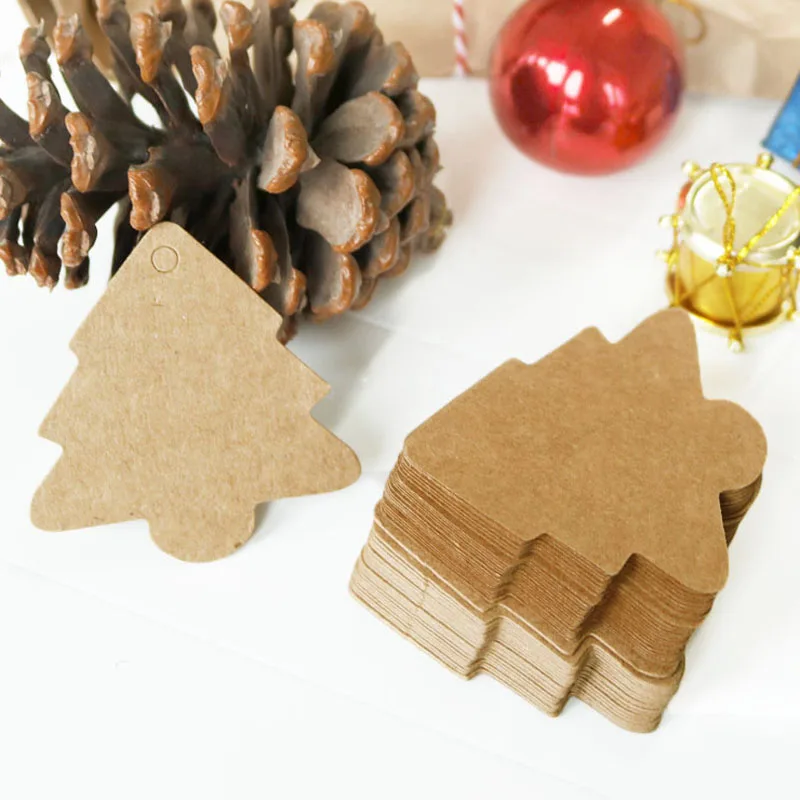 Christmas Gift Tags String Christmas Tree Draw Gift Tags Pack Gift