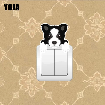 

YOJA Cartoon Dog Black PVC Room Decorative Fashion Style Wall Decal 8SS0244
