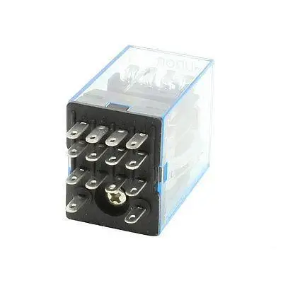 

HH54P DC12V Coil 4PDT 14 Pins 14P Electromagnetic Power Relay