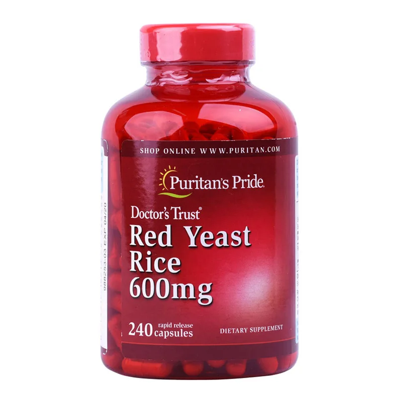 Free Shipping Red Yeast Rice 600 mg 240 capsulesin Massage