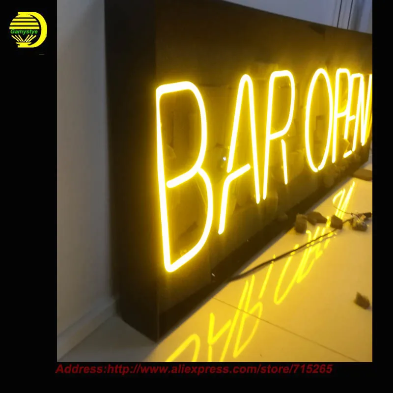 outdoor advertising led neon pub sign light decoration neon signs