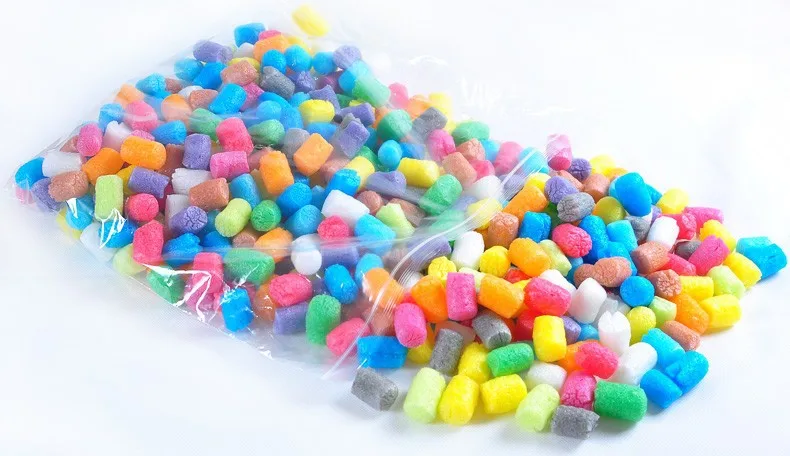 

1500 PCs 12 colors magic corn plasticine clay / natural material nontoxic 3D DIY play dough toys/Kids child educational toys