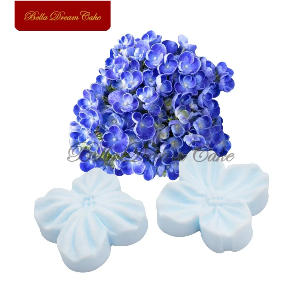 

2Pcs/set Flower Petal Veiner Silicone Mold GumPaste Mold DIY 3D Soap Fondant Sugarcraft Mould Set Cake Decorating Tool Bakeware