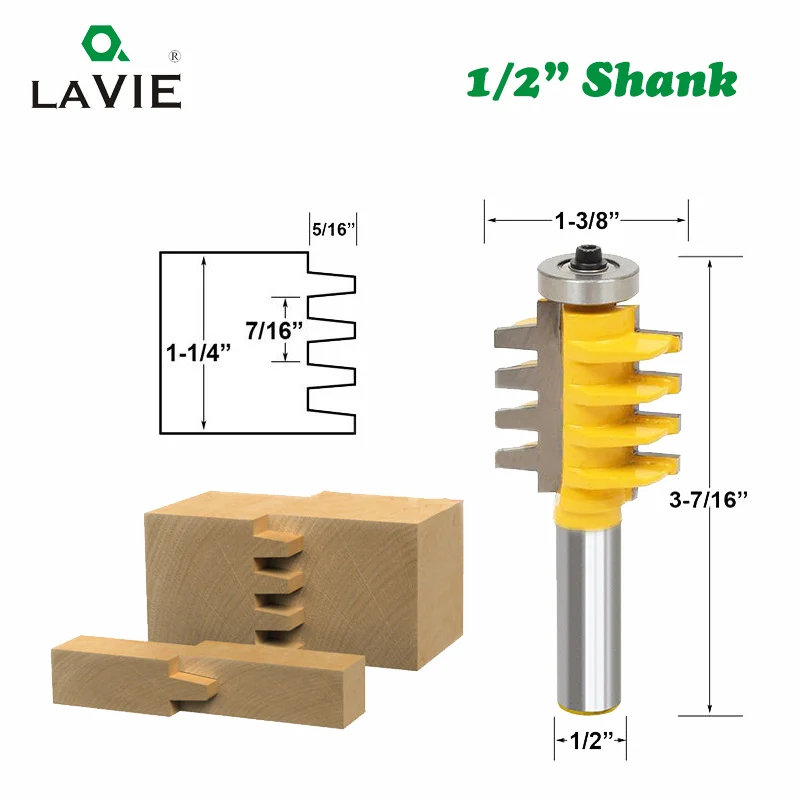 LA VIE 12 мм 1/" 1/4" хвостовик палец шарнир клей фрезы долото Tenon нож конус резцы по дереву инструменты 01022