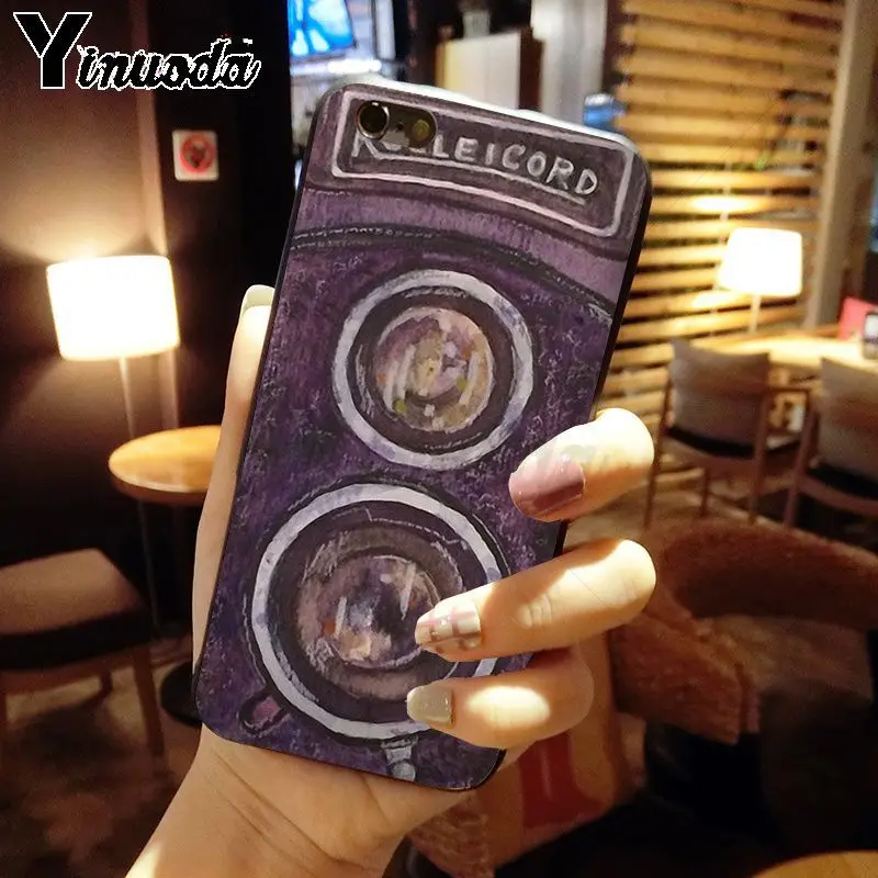 classic retro Black silver vintage camera Design