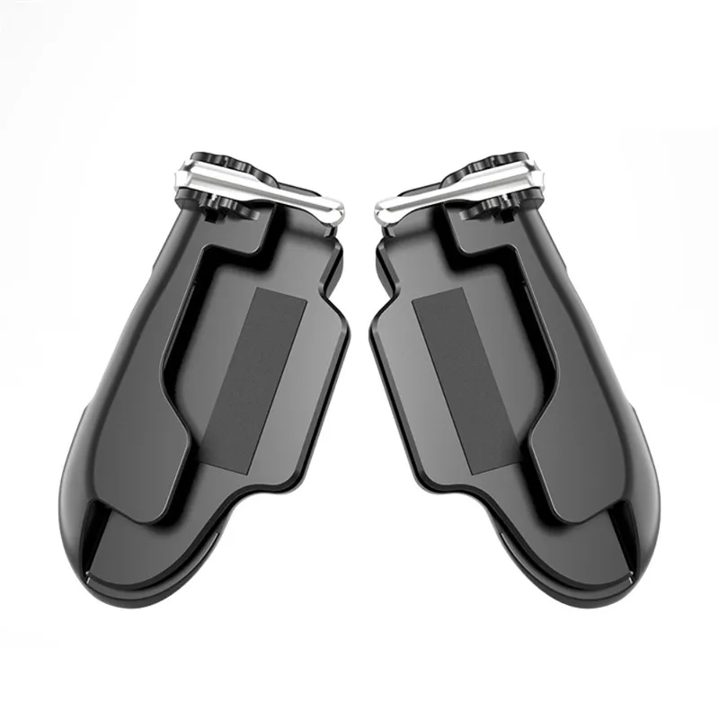 

A pair of H2 new Phone Gamepad Trigge Fire Button Aim Key L1R1 Shooter Controller For PUBG For Apple Android mobile phone tablet