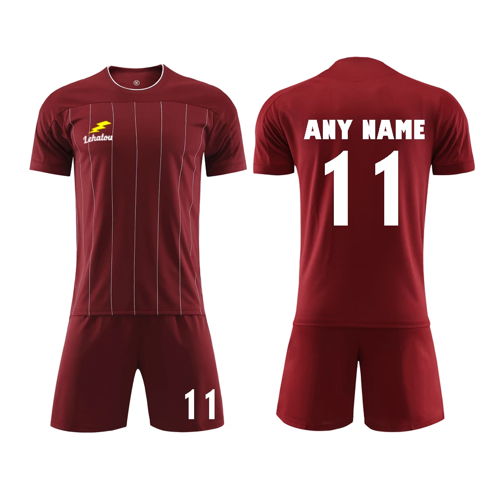 red football jersey blank