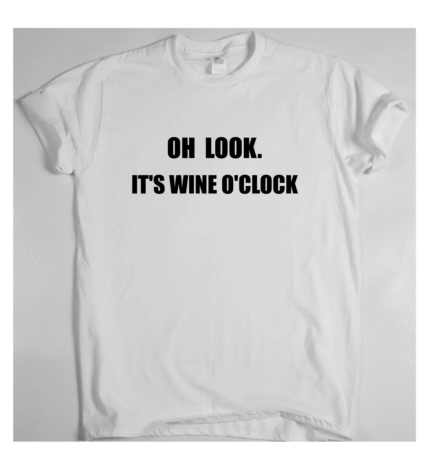 Funny t shirts tops rude slogan tee joke humour OH LOOK. IT'S WINE O