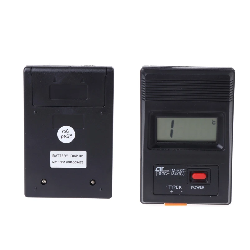 TM-902C K Тип Цифровой lcd термометр-50 до 1300 температура с термопарным датчиком
