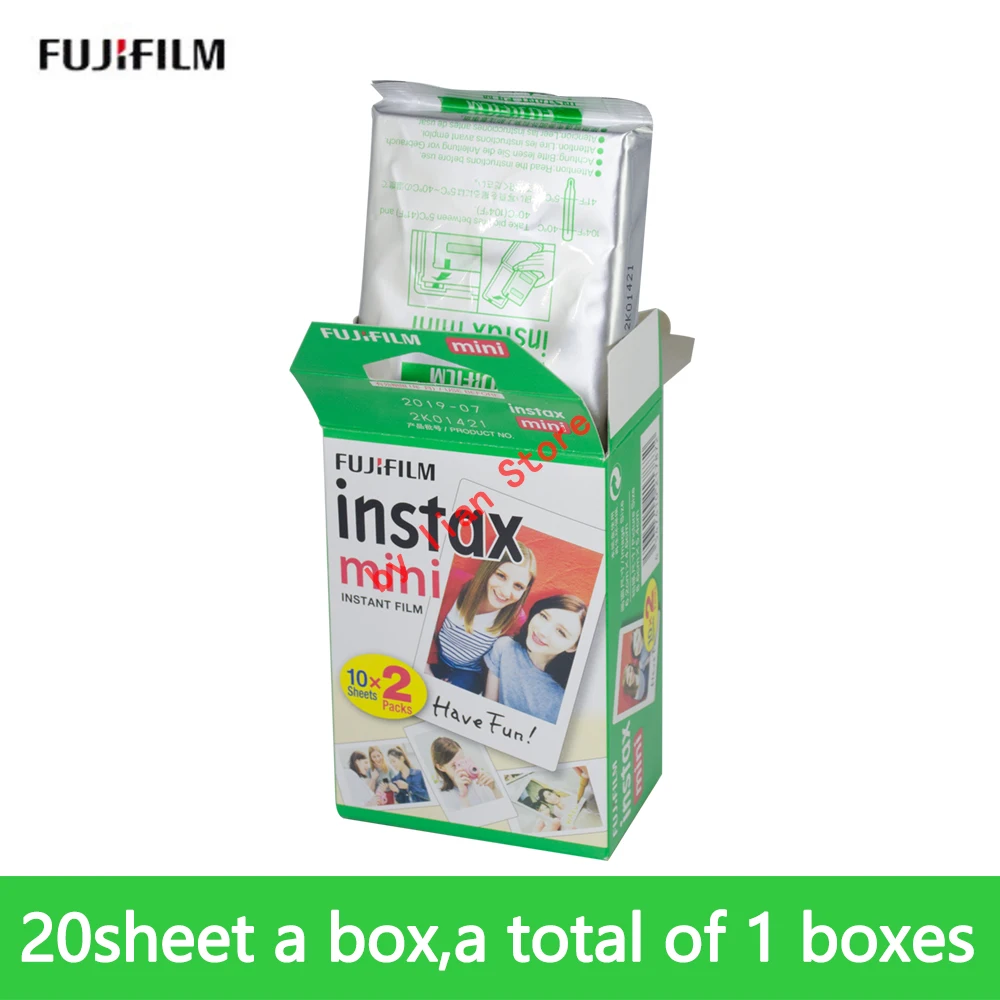 Оригинальная белая пленка fujifilm Instax Mini 9, 20 листов, мгновенная фотобумага для камеры Instax Mini8 7s 25 50s SP-1