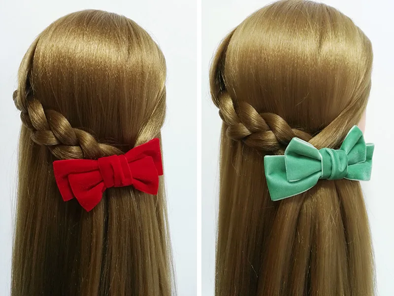 1 women velvet bow