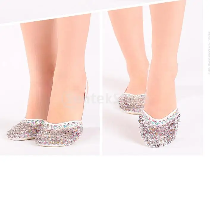 MagiDeal Ladies Belly Dance Shoes Slippers Flats Ballet Gymnastics Schuhe Dancing