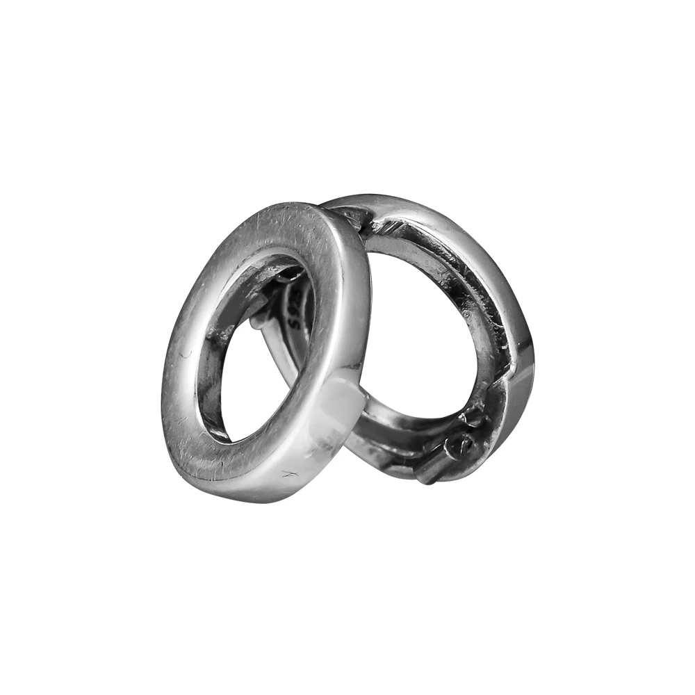 

DIY Fits for Pandora Charms Bracelets Signature Clip Beads 100% 925 Sterling-Silver-Jewelry Free Shipping