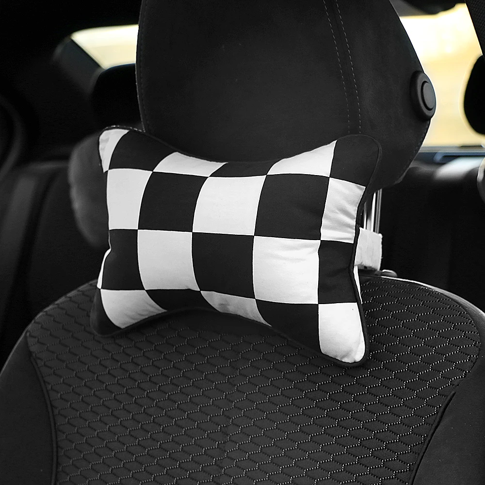 Автомобильная подушка для шеи подголовника уход за мини медным Clubman Countryman R50 R53 R55
