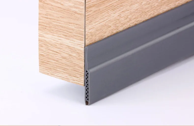 de tração acústica, selos transparentes de limiar 45x1200mm