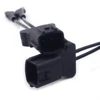 DWCX 2Pcs Plastic Black Car Horn Speaker Wiring Adapter Harness Pigtail Socket Fit for Hyundai 11cm Length ► Photo 3/3