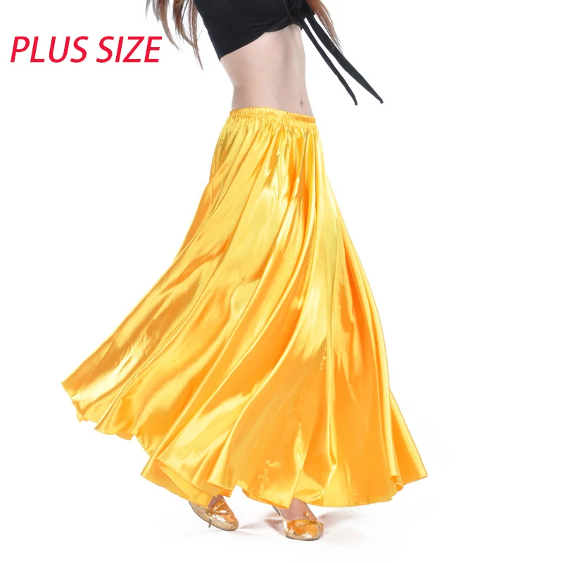 2pcs/pack Wholesale Satin Belly Dance Skirt for Women Cheap Belly