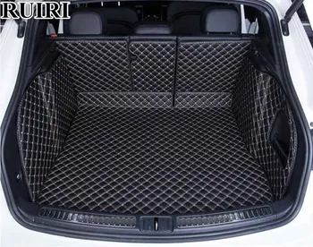 

Good quality! Special car trunk mats for Porsche Cayenne 957 2010-2006 waterproof cargo liner mat boot carpets for Cayenne 2008