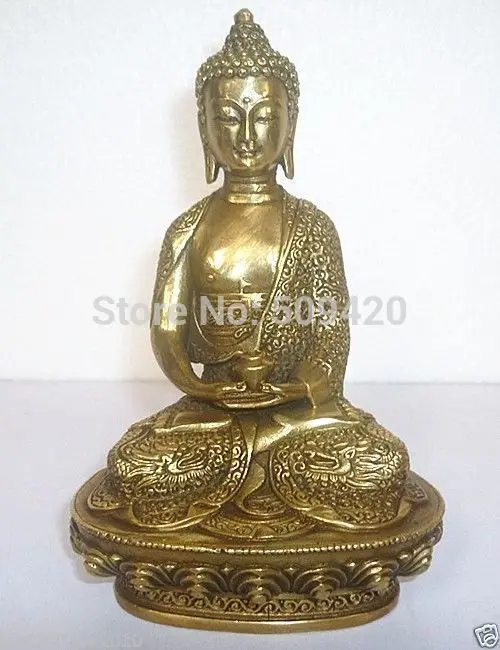 

ShippingTibet Tibetan Bronze Buddha Shakyamuni Statue