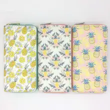 KANDRA Pineapple Pattern Women Long Wallet Ladies Phone Purse Travel Organizer Clutch Wallets Zipper Coin Pouch Card Holder 2019 KANDRA Pineapple Pattern Women Long Wallet Ladies Phone Purse Travel Organizer Clutch Wallets Zipper Coin Pouch Card Holder 2019