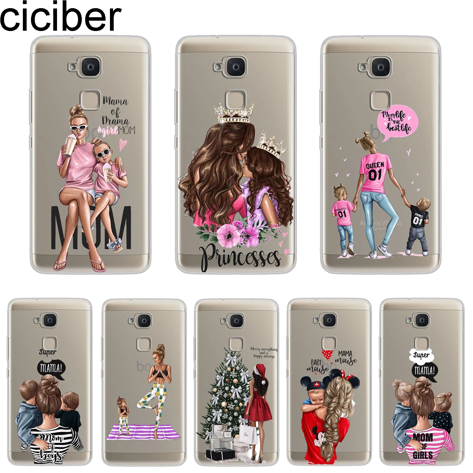 Ciciber Coque для BQ Aquaris C U2 U X5 V VS X2 X Lite Pro Plus E5 M4.5 M5 M5.5 чехол телефона мягкий TPU девочек и
