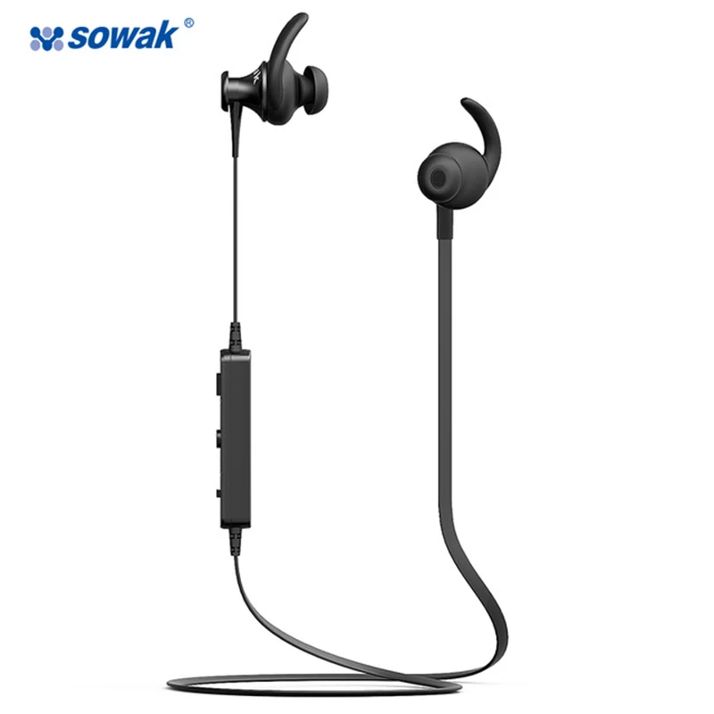

SOWAK Sports Bluetooth earphone Sowak S10 Lightweight IPX4 waterproof Wireless Stereo music with MIC for IOS&android gift