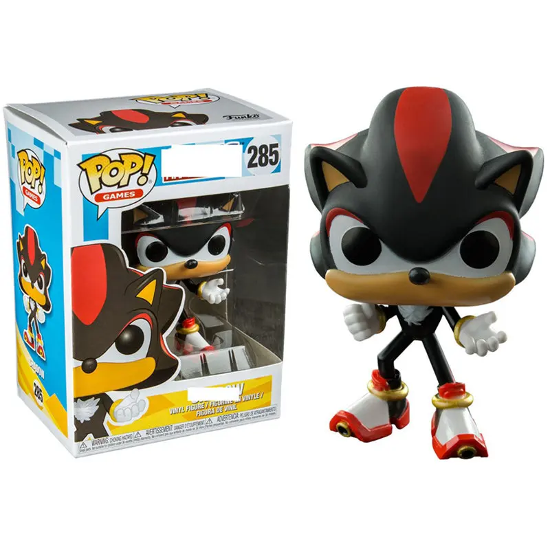 Funko pop SUPER SONIC с кольцом Shadow фигурку аниме модель ПВХ коллекционная игрушка для