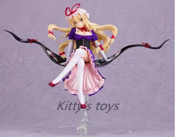 

Free Shipping Game Touhou Project Yakumo Yukari 22CM PVC Action Sexy Figures Models Collectible Toys KA0461