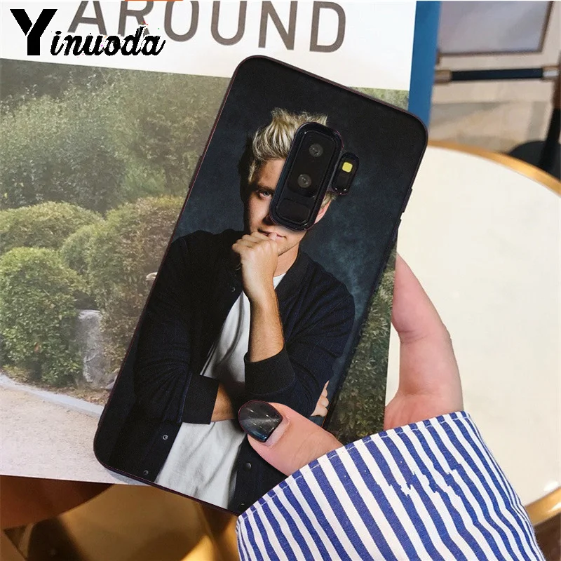 Yinuoda Niall Horan Силиконовый ТПУ мягкий черный чехол для телефона Samsung S9 plus S5 S6 S6edge S6plus S7