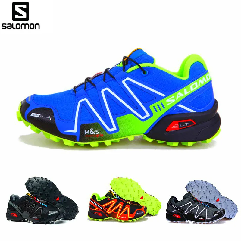 

Salomon Speed Cross 3 CS Men Outdoor Sport Breathable Sneakers Air Cushioning Male zapatillas Hombre Running shoes 17 Colors