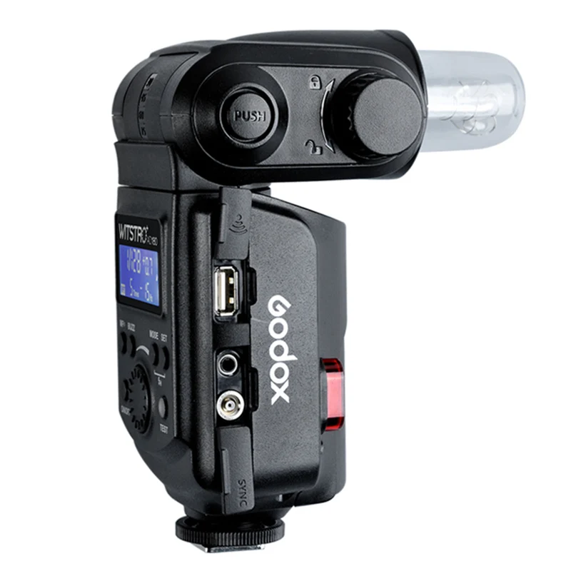 GODOX Witstro AD-180 светильник вспышки Speedlite180W GN60 внешний портативный С PB960 литиевой батареей