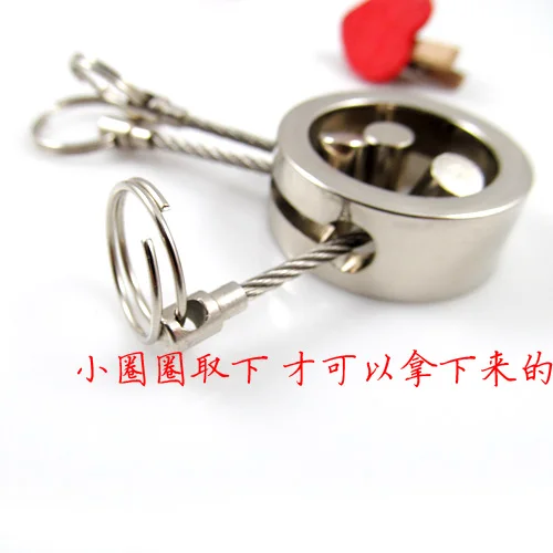 2021 Detachable Circular Keychain Key Ring Wire Rope Key Chain Key