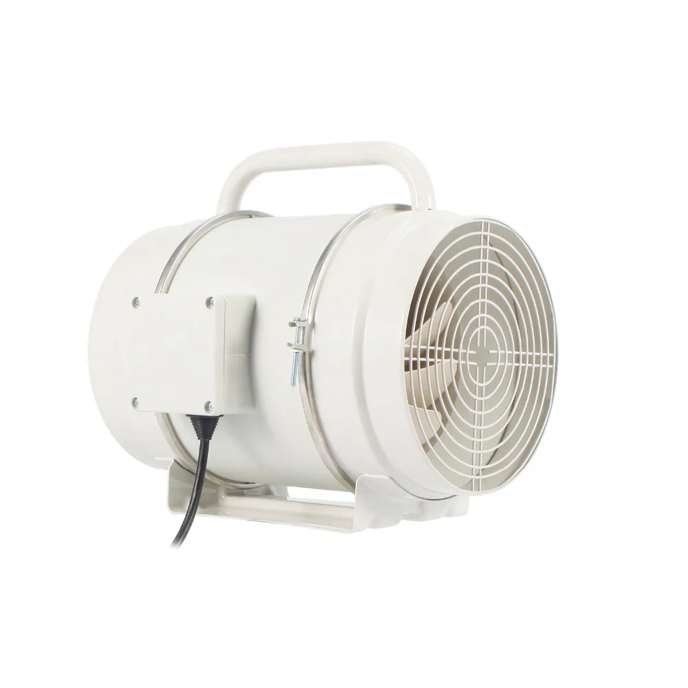 8'' 220V Extractor Fan High Efficiency Ducted Ventilator Turbo Fan Ventilation System Exhaust Air Inline Duct Fan Household New 8'' 220V Extractor Fan High Efficiency Ducted Ventilator Turbo Fan Ventilation System Exhaust Air Inline Duct Fan Household New