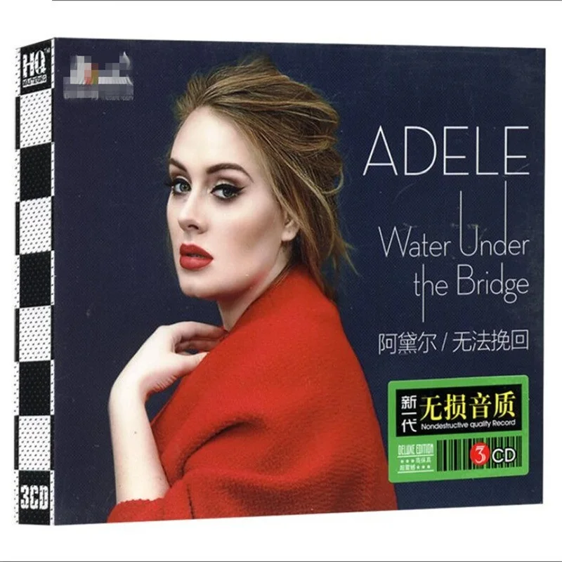

Adele Adkins New Songs + Featured Songs Album Car Music 12cm Vinyl Records Disc 3 CD Box festival gift free shipping New
