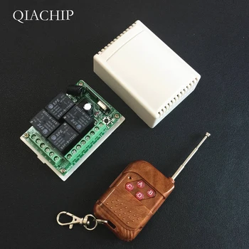 

433Mhz Wireless Remote Control Switch DC 12V 4CH relay Receiver Module With 4 channel RF Remote 433 Mhz Transmitter