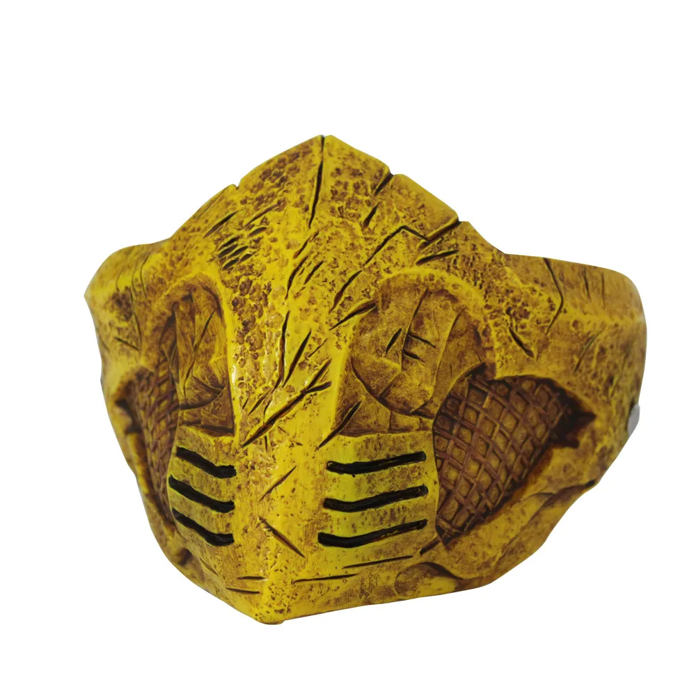 Mortal Kombat X Mask Cosplay Scorpion Halloween Party Mask (3)