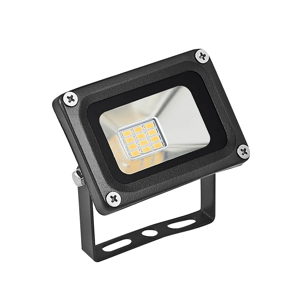 1pc Case 10W rainproof LED Flood Light lamp Wash Pool Waterproof Light Spot Lamp 12V Outdoor lighting led spotlight floodlight