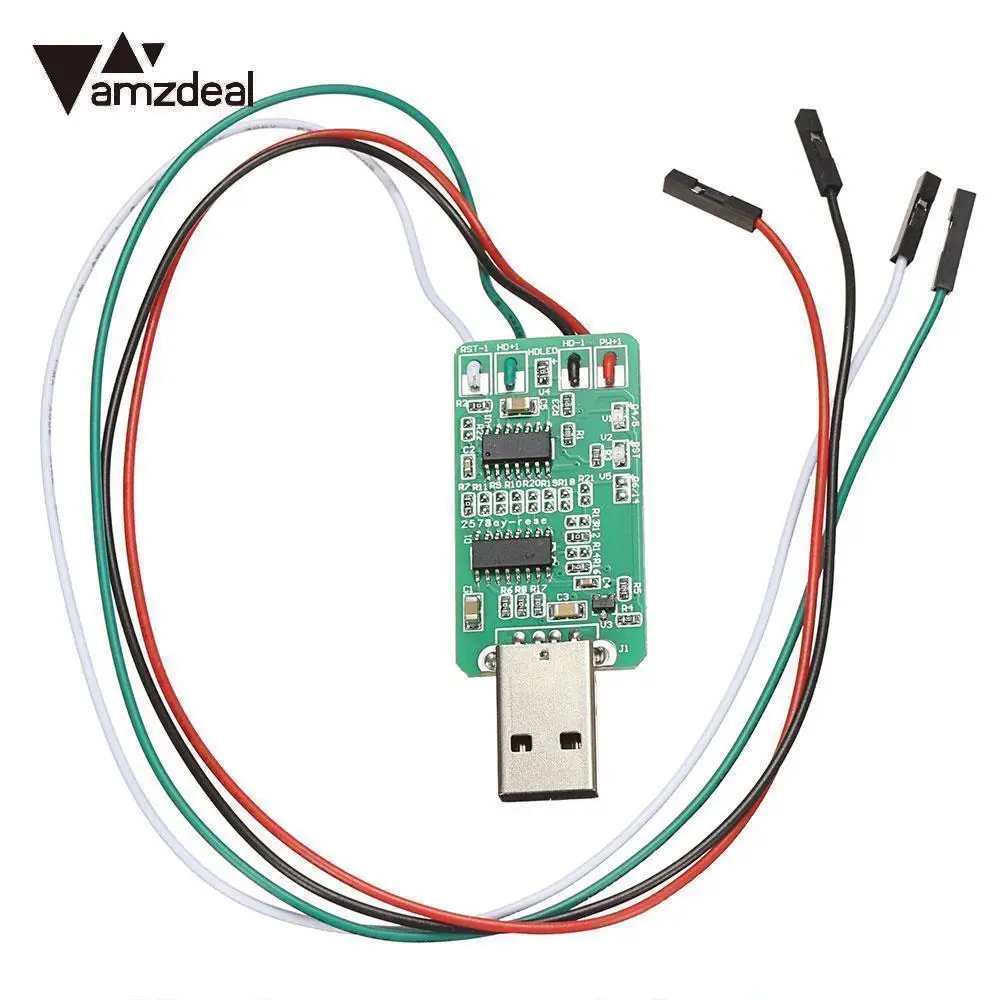 

AMZDEAL USB WatchDog Unattended Operation Controller Monitor Timer Specific Profession Crash Blue Screen Auto Reboot BTC Mining